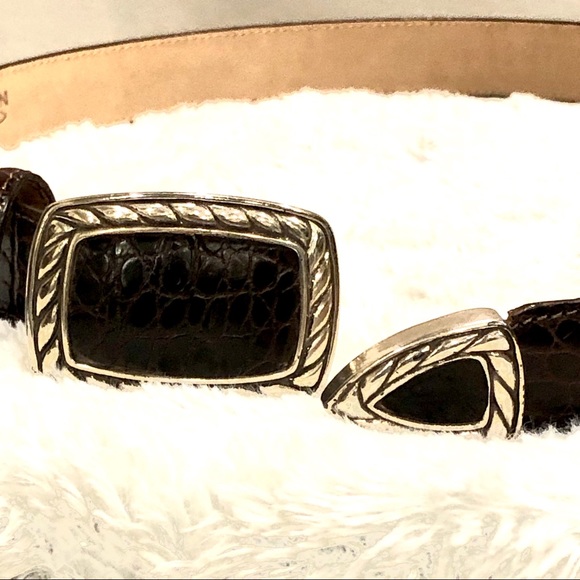 Brighton genuine leather belt - Picture 3 of 3